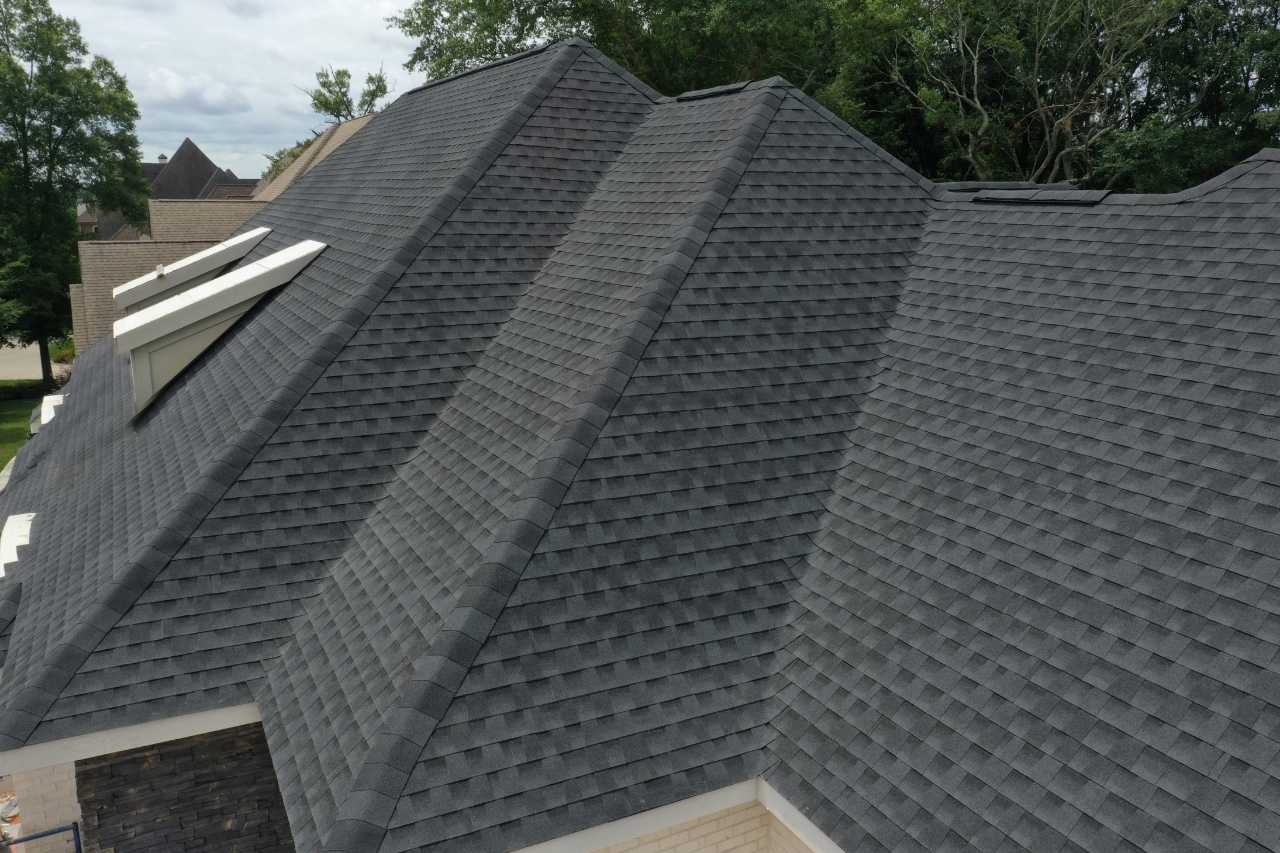 Brand new shingle roof installation on Port St. Lucie home by ERS Construction
